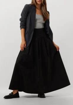zwarte copenhagen muse midirok cmsimi-skirt