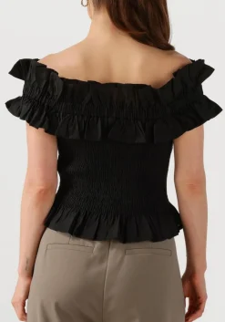 zwarte copenhagen muse top cm molly blouse
