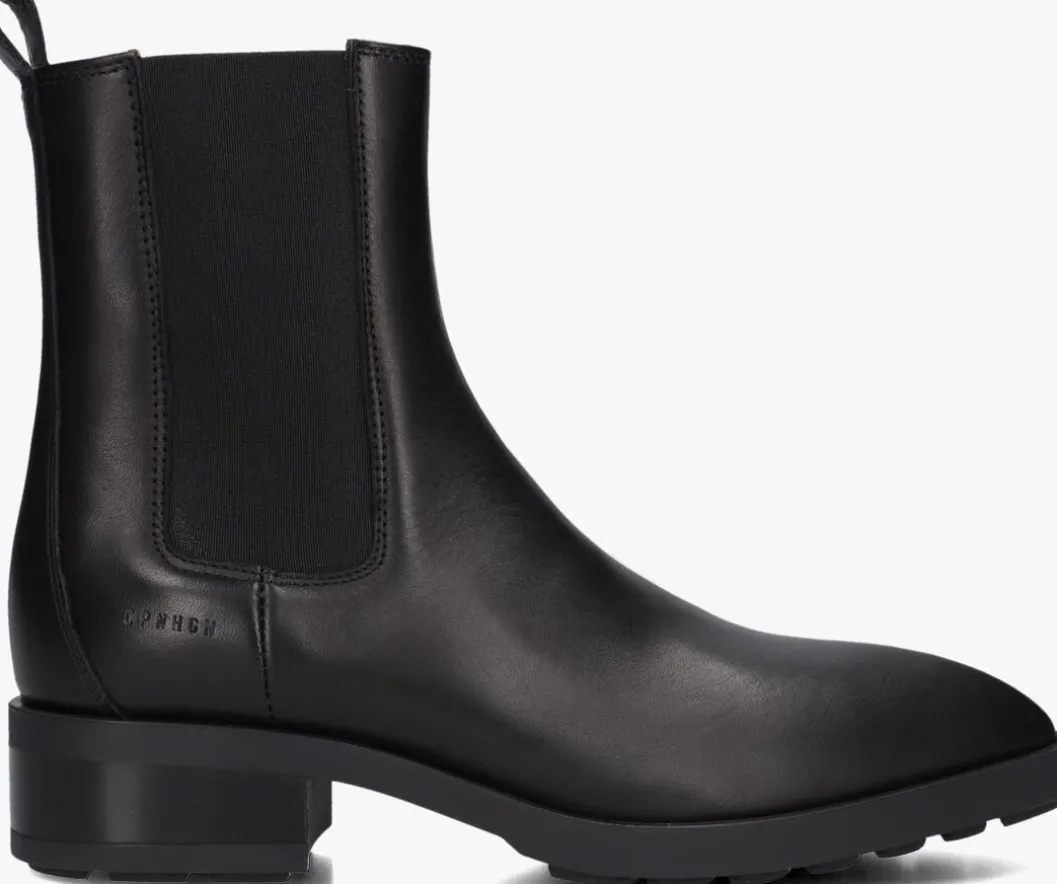 zwarte copenhagen studios chelsea boots cph326