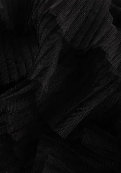 zwarte dante6 blouses phora tulle ruffled top