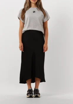 zwarte dante6 midirok peppa midi skirt
