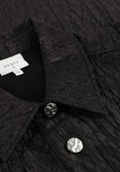 zwarte dante6 mini jurk koda shirt dress