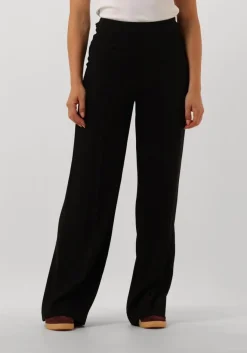 zwarte dante6 pantalon lucas wide leg pants