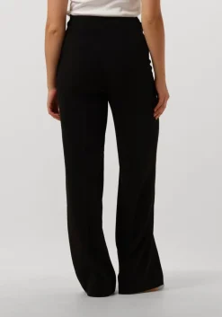 zwarte dante6 pantalon lucas wide leg pants