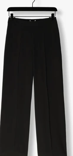 zwarte dante6 pantalon lucas wide leg pants