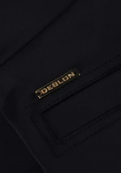 zwarte deblon sports flared broek celine flared leggings