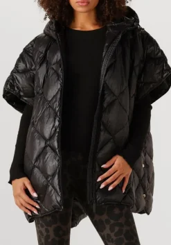 zwarte deblon sports gewatteerde jas carice cape