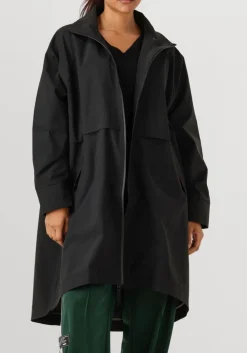 zwarte deblon sports regenjas romy raincoat