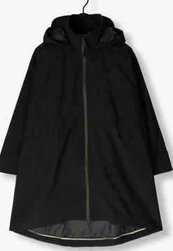 zwarte deblon sports regenjas romy raincoat