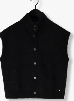 zwarte des petits hauts vest alibou