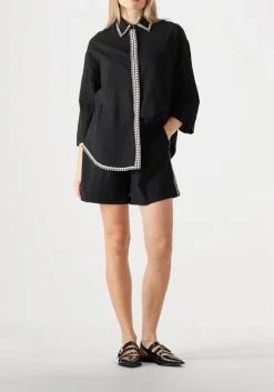 zwarte devotion korte broek thalia