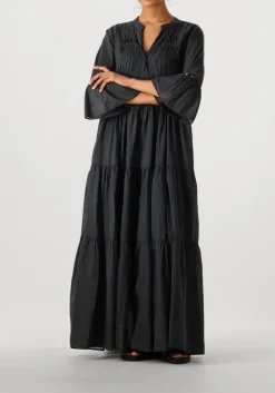 zwarte devotion maxi jurk ocean