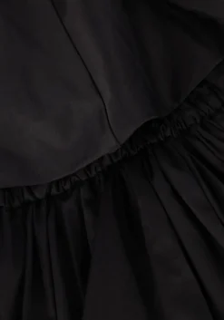 zwarte devotion midi jurk deos