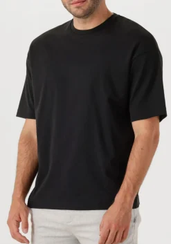 zwarte drykorn t-shirt anayo 520224