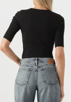 zwarte drykorn t-shirt selay