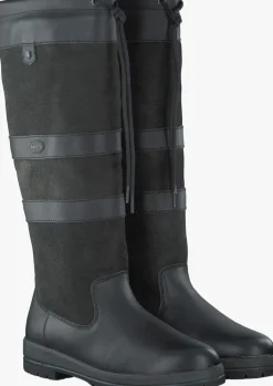 zwarte dubarry hoge laarzen galway
