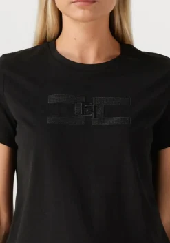 zwarte elisabetta franchi t-shirt t shirt