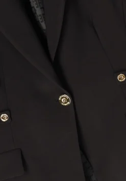 zwarte elisabetta franchi blazer jacket