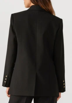 zwarte elisabetta franchi blazer jacket