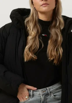 zwarte elvine gewatteerde jas maddie