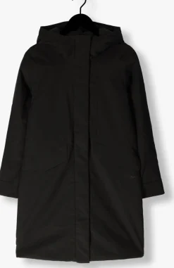 zwarte elvine gewatteerde jas signy