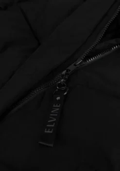 zwarte elvine gewatteerde jas naemi