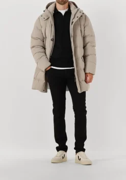 zwarte filippo de laurentiis trui polo zip ml r merino