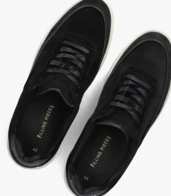 zwarte filling pieces lage sneakers mondo suede lux