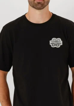 zwarte filling pieces t-shirt t-shirt gowtu