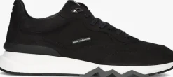 zwarte floris van bommel lage sneakers sfm-10136 de zager
