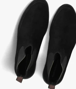 zwarte floris van bommel chelsea boots sfm-60049