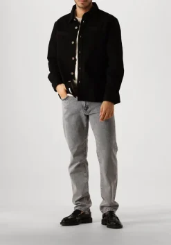 zwarte forét overshirt fellow twill shirt