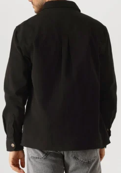 zwarte forét overshirt fellow twill shirt