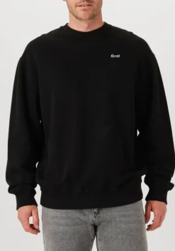 zwarte forét sweater fin sweatshirt