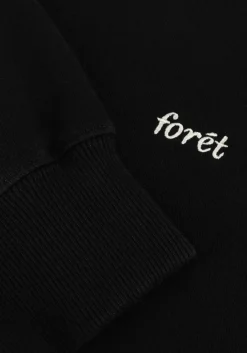 zwarte forét sweater fin sweatshirt