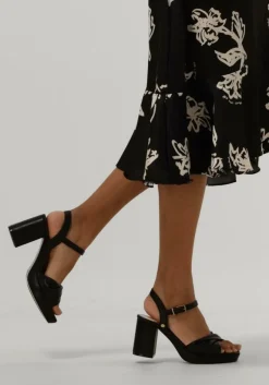 zwarte fred de la bretoniere sandalen 163010174