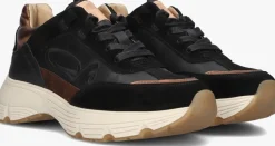 zwarte fred de la bretoniere lage sneakers mariola sign