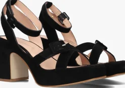 zwarte fred de la bretoniere sandalen 163010180