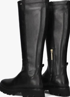 zwarte fred de la bretoniere hoge laarzen pally boas