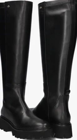 zwarte fred de la bretoniere hoge laarzen pally boas