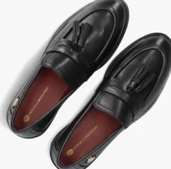 zwarte fred de la bretoniere loafers fairy moccy