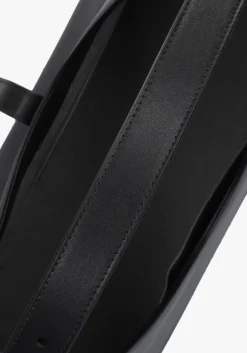 zwarte furla schoudertas goccia m hobo