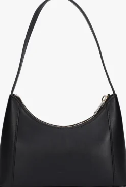 zwarte furla schoudertas diamante mini shoulder bag