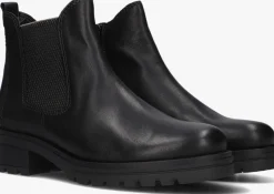 zwarte gabor chelsea boots 781.3