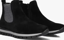 zwarte gabor chelsea boots 451