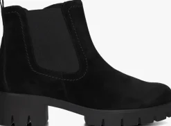 zwarte gabor chelsea boots 710