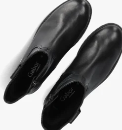 zwarte gabor enkelboots 723.2