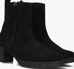 zwarte gabor enkellaarsjes 073