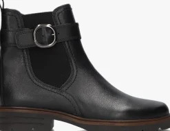 zwarte gabor enkellaarsjes 653.1