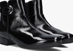 zwarte gabor enkellaarsjes 714.1